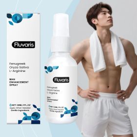 Natural Plant Extract Men Skin Nourishing Spray, L-Arginine & Fenugreek Gentle Moisturizing Body Mist