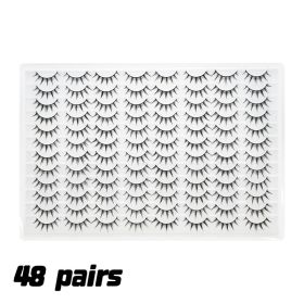 3D False Eyelashes Are Multi-layered, Realistic, Soft And Comfortable (Option: BLACK)